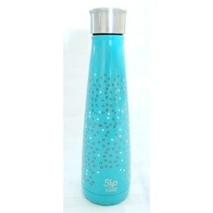 Sip by Swell Water bottle Turquoise blue bubbles 15 oz